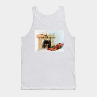 Christmas mouse Tank Top